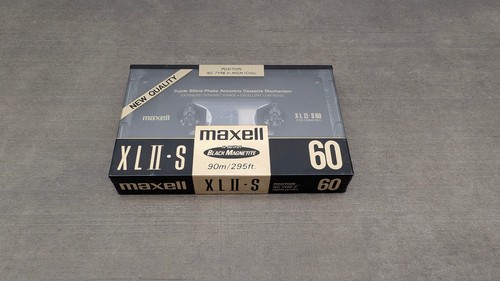 Maxell s 60 black - ii-s,