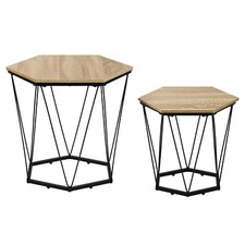 Beistelltisch Kaffeetisch Aufbewahrung Couchtische Sofatisch Wohnzimmer stb02hei