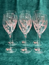 Rare Set of Six Hand-Painted