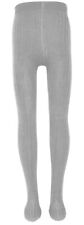 Bequeme Feinstrick Strumpfhose, schmal gerippt in Grau Melange von EWERS  901035