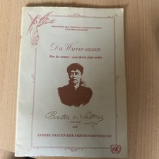 Die Waffen nieder- Bertha von