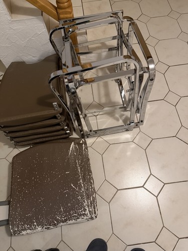 Fünf stühle freischwinger - stühle,,