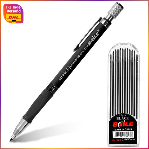 Druckbleistift set 2mm - 2mm, mit