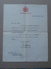 Danksagung Queen Elizabeth II