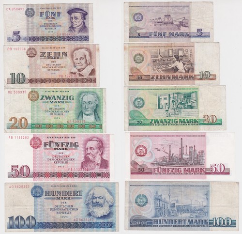 Banknoten bis 100 mark - 100,