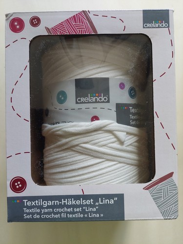 Textilgarn häkelset weiß - textilgarn-häkelset,,