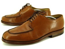 Sandor Kiss Schuhe Rahmengenähte Slipper Business Halb Leder Gr 47,5 UK 12,5