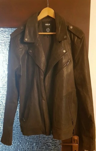 Solid lederjacke braun - solid, xl