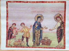 Mittelalter Egbert Codex (um 980) Die Hochzeit zu Kana Poster 69x101 cm