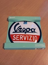 Vespa Servizio Blechschild OVP