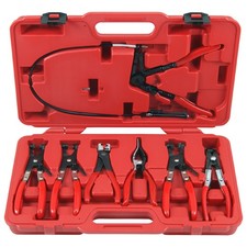 Schlauchklemmenzange Satz Schlauchschellenzange Set Schlauch Clip Zange 7-tlg.