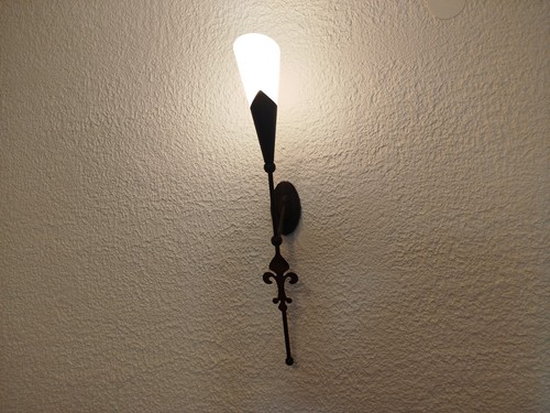 Landhaus wandlampe fackel - landhaus,