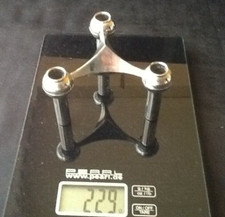 BMF Quist Nagel Design 3er Kerzenleuchter Stecksystem 70er