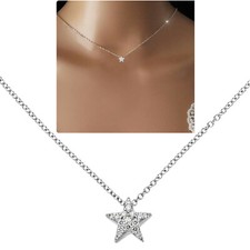 Halskette 585 echt Weißgold