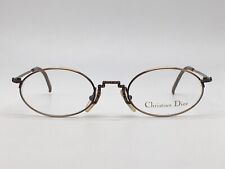 Dior Brille Damen rund klein Braun Oval Antik Bronze 2877