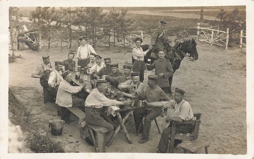 Foto deutsche soldaten - foto-ak, 1.wk
