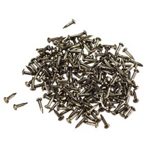 Kleine winzige Nägel 1,2x6mm für dekorative DIY-Holzkisten,Bronzeton,200er-Pack
