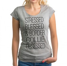 Border Collie Damen T-Shirt
