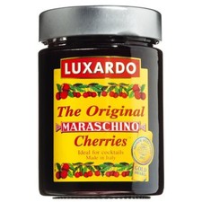 (24,98 EUR/kg) Luxardo Maraschino Cherries, eingelegte Amarena-Kirschen, 400g,