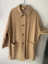 Wollmantel Mantel kastig Damen von Dinomoda, beige, 38  (fällt groß aus bis 46)