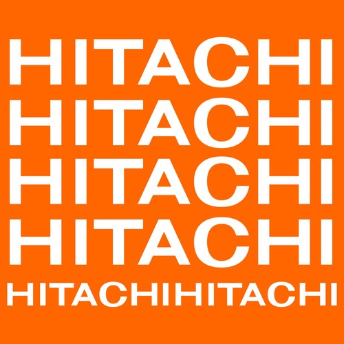Hitachi aufkleber sticker - hitachi,