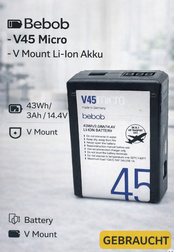 Bebob v45 micro - bebob,