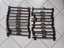 20 schwarze Hosenbügel