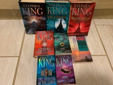 Stephen King Dark Tower Full Series 8 Books 4 Paperback 4 Hardback illustrated