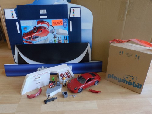 Playmobil 3911 porsche diorama - porsche,