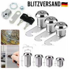 Briefkastenschloß Schrankschloß Möbelschloß 16, 20, 25, 30 mm Hebelschloß Spind