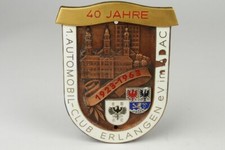 alte Emaille Auto Plakette -