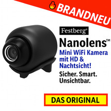Festberg Nanolens™ WiFi Mini Kamera HD Nachtsicht Überwachungskamera Pocket Cam