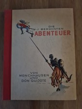 Abenteuer von Münchhausen und Don Quijote Sammelbilderalbum  (Eilebrecht) kompl.