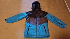 TCM Skijacke mit Fleece, abnehm Kapuze Skipass Gr 158 164 wie Neu