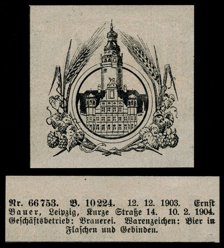 Anzeige 1904 anmeldung - anzeige,