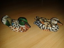 2 Enten Tiere Dekoration