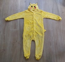 *NEU* Pikachu-Kostüm 140 Fasching Verkleidung Karneval gelb Polyester 