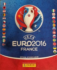 Panini Euro 2016 Fußball Sammelkartenalbum komplett und Top Zustand Rarität OVP