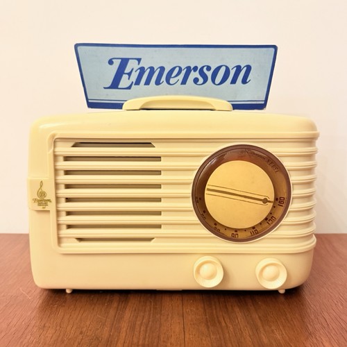 Vintage radio emerson 581 mit - radio,