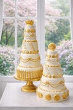 Deko Torte Etagere Cremeweiß