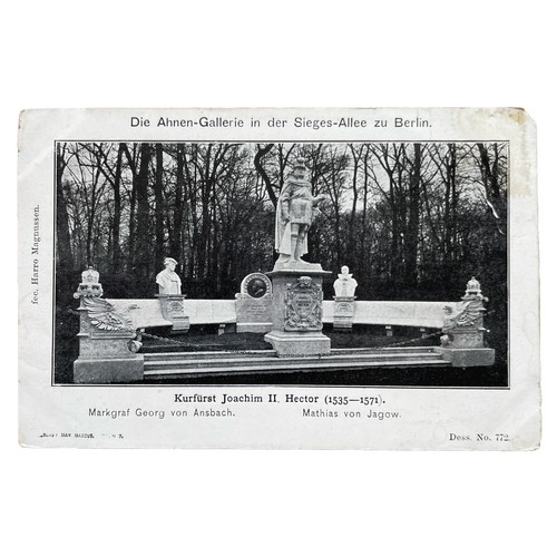 Postkarte berlin siegesallee - postkarte,