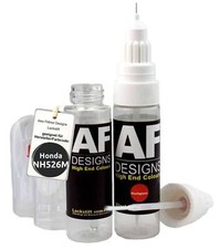 Lackstift für Honda NH526M Flint Black Metallic Klarlack schnelltrocknend Tupfla