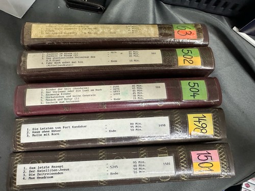 Vhs videokassetten bespielt - vhs,