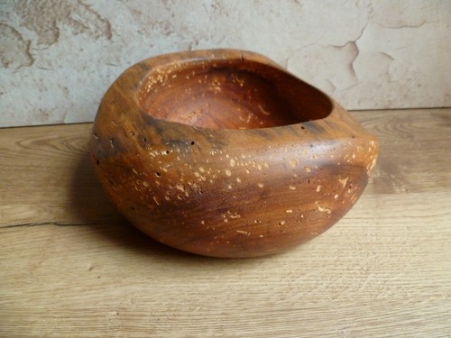 Gedrechselte schale aus - schale,