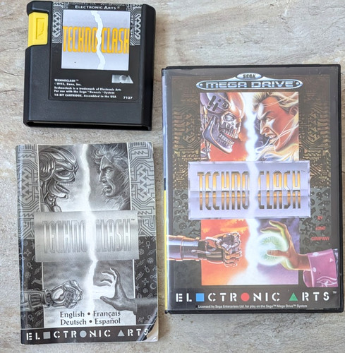 Technoclash mega drive - technoclash,