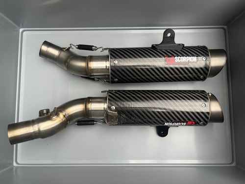 Scorpion red power carbon - power,
