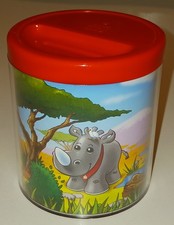 Spardose Nashornmotiv