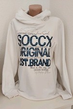 Schönes Hoodie v. SOCCX weiß