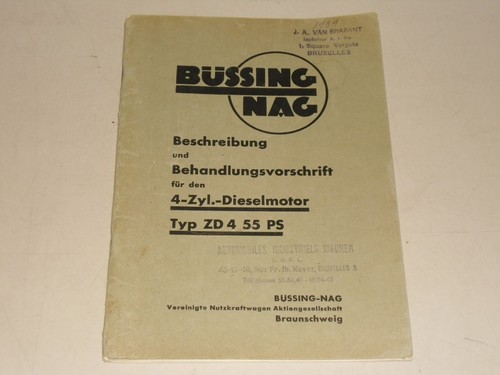 Betriebsanleitung büssing nag - betriebsanleitung,