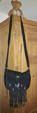 Handtasche  Indianer, Western Style echt Leder Wildleder Handarbeit 